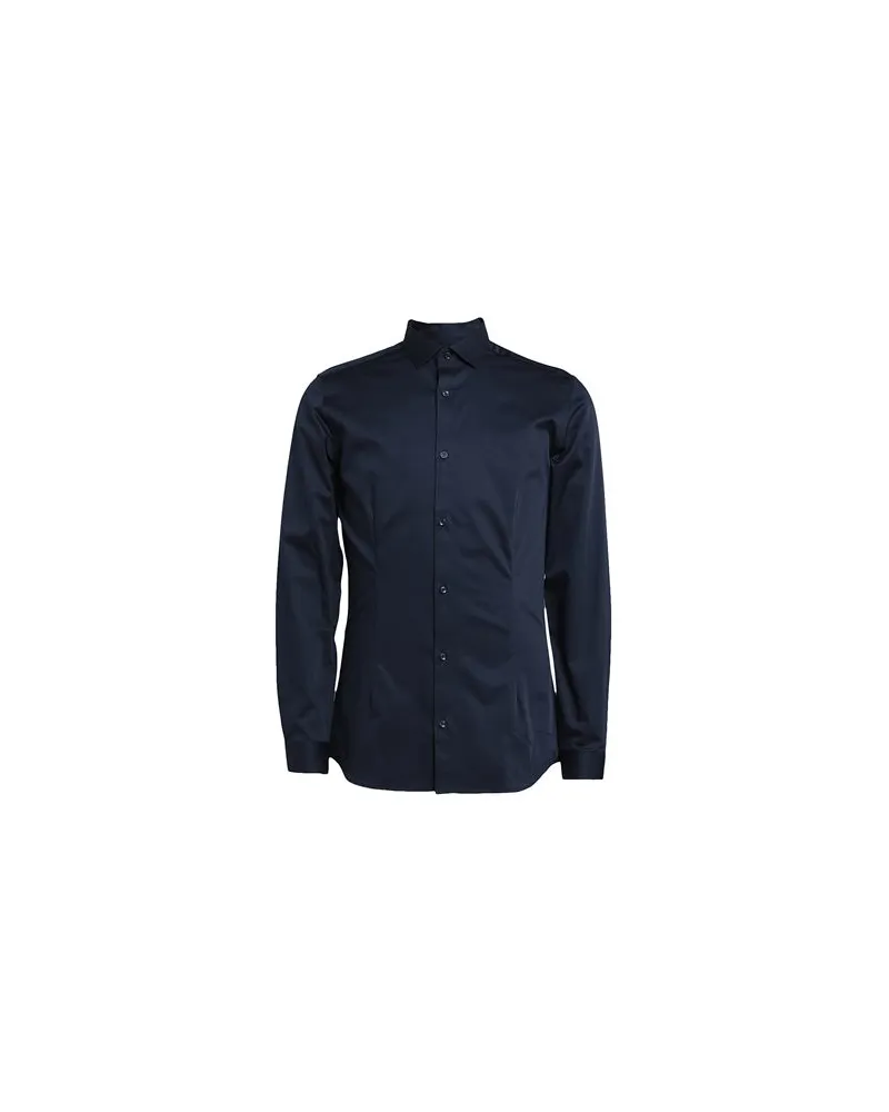 Jack & Jones TOPS - Hemdenauf YOOX.COM Nachtblau