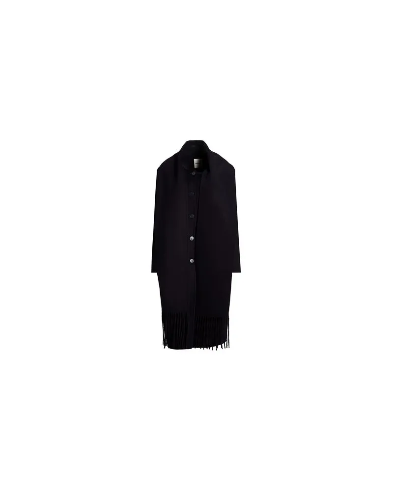 Sandro JACKEN & MÄNTEL - Mäntelauf YOOX.COM Marineblau