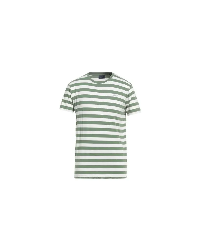 Gant TOPS - T-shirtsauf YOOX.COM Salbeigrün