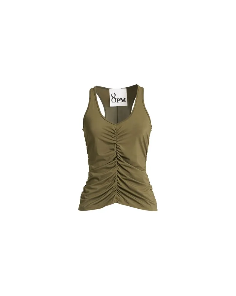 8PM TOPS - Topsauf YOOX.COM Militärgrün
