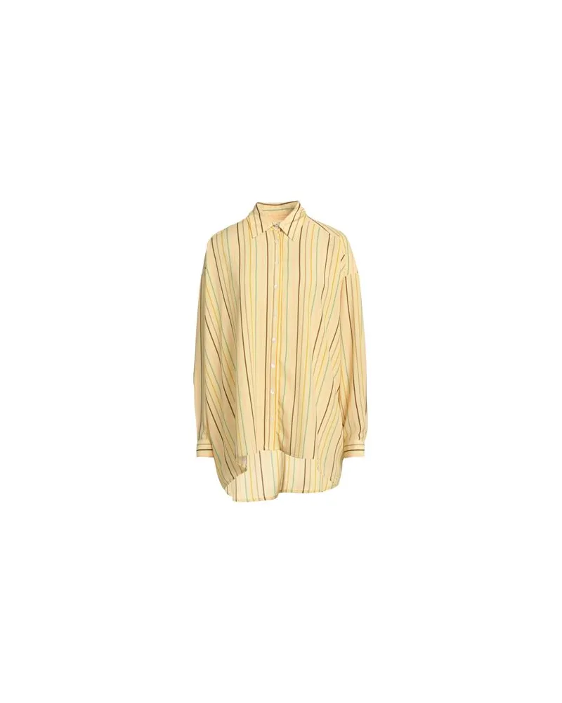 ottod’Ame TOPS - Hemdenauf YOOX.COM Pastellgelb