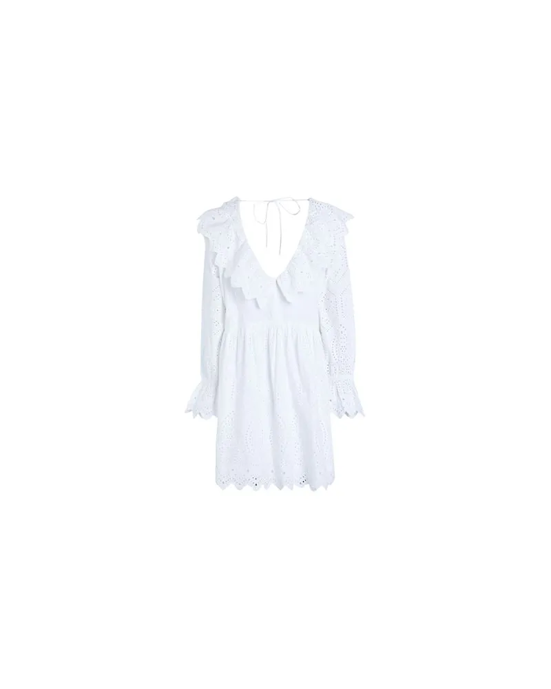 Topshop KLEIDER - Mini-Kleiderauf YOOX.COM Weiß