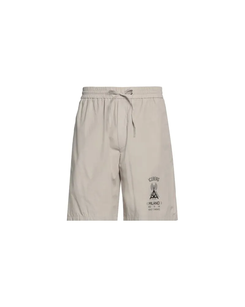 Iceberg HOSEN & RÖCKE - Shorts & Bermudashortsauf YOOX.COM Maulwurfsgrau