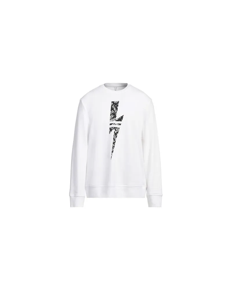 Neil Barrett TOPS - Sweatshirtsauf YOOX.COM Weiß