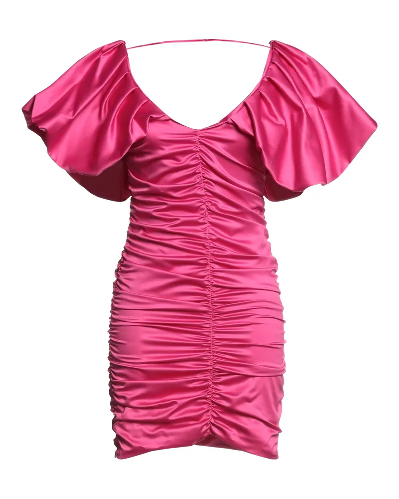 Simona Corsellini Mini-Kleid Fuchsia