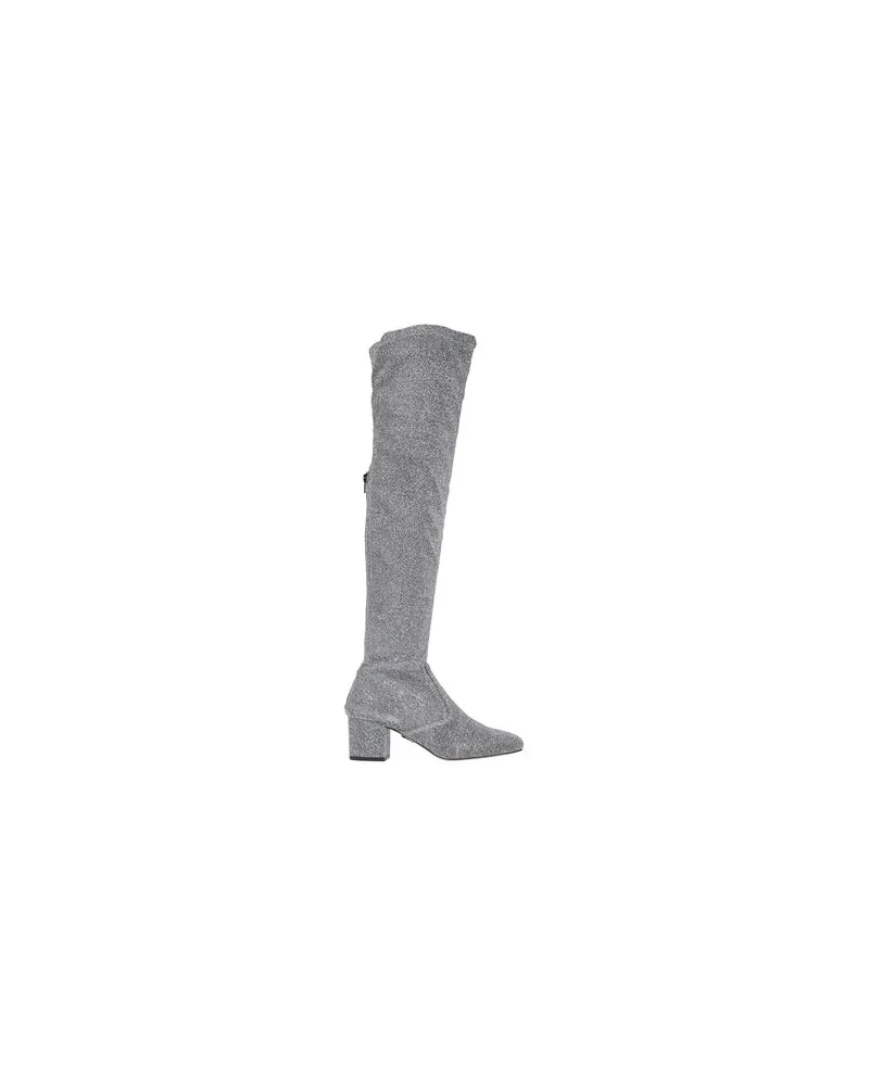 Pinko SCHUHE - Stiefelauf YOOX.COM Silber