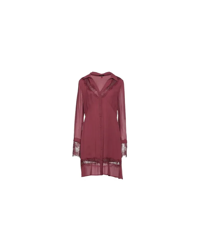 Fracomina KLEIDER - Mini-Kleiderauf YOOX.COM Bordeaux