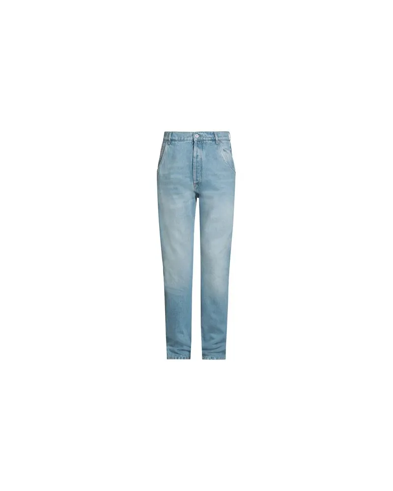 Balmain HOSEN & RÖCKE - Jeanshosenauf YOOX.COM Blau