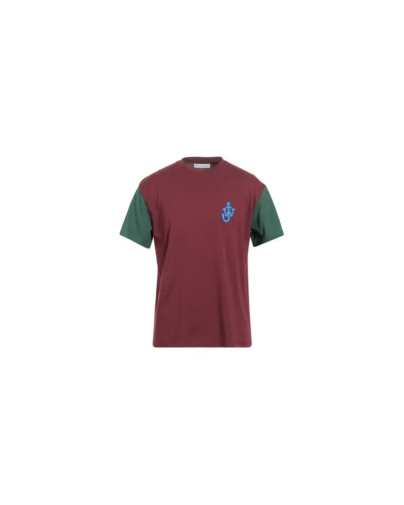 J.W.Anderson TOPS - T-shirtsauf YOOX.COM Bordeaux