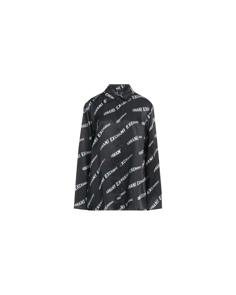 Armani Exchange TOPS - Hemdenauf YOOX.COM Schwarz