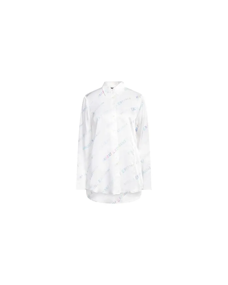 Armani Exchange TOPS - Hemdenauf YOOX.COM Weiß