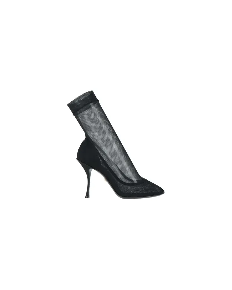 Dolce & Gabbana SCHUHE - Stiefelettenauf YOOX.COM Schwarz