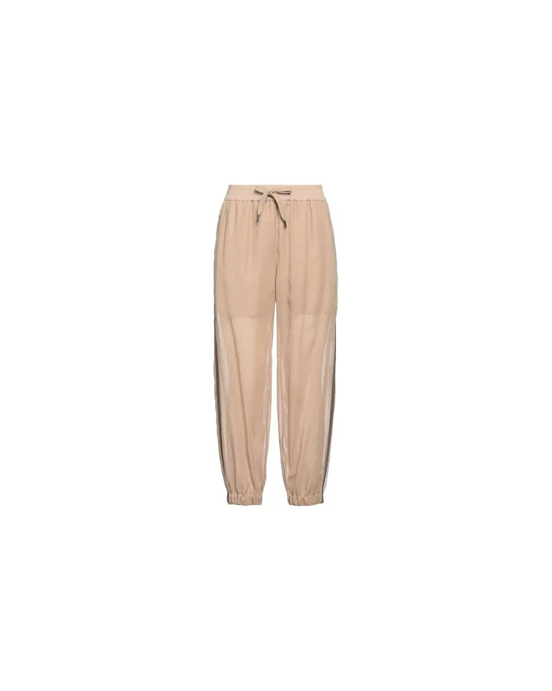 Brunello Cucinelli HOSEN & RÖCKE - Hosenauf YOOX.COM Sand