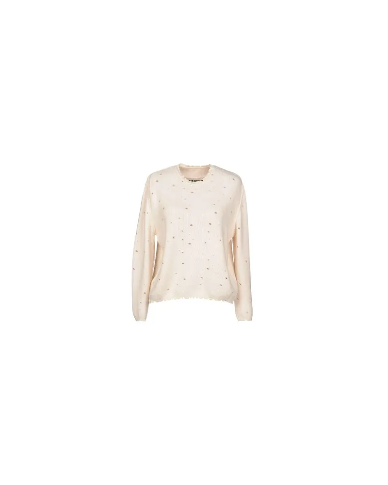 Uma Wang STRICKWAREN - Pulloverauf YOOX.COM Elfenbein