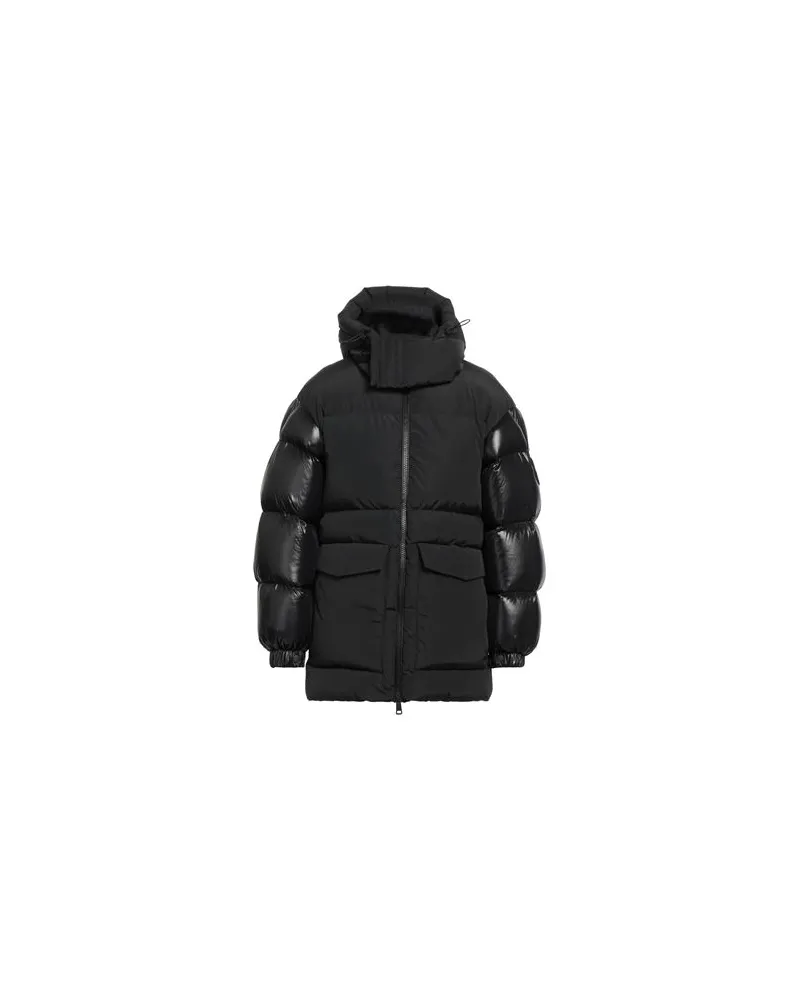 Moncler JACKEN & MÄNTEL - Pufferjacken & Daunenjackenauf YOOX.COM Schwarz