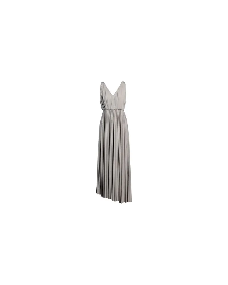 Fabiana Filippi KLEIDER - Maxi-Kleiderauf YOOX.COM Hellgrau