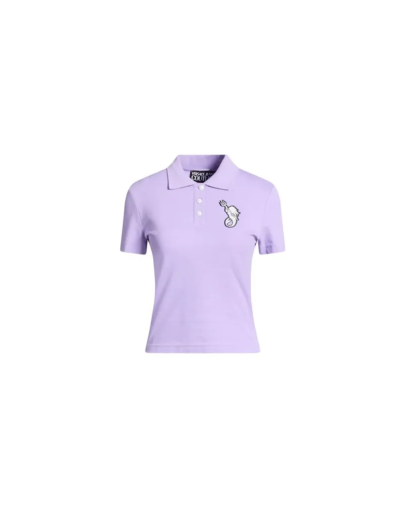 Versace Jeans TOPS - Poloshirtsauf YOOX.COM Lila