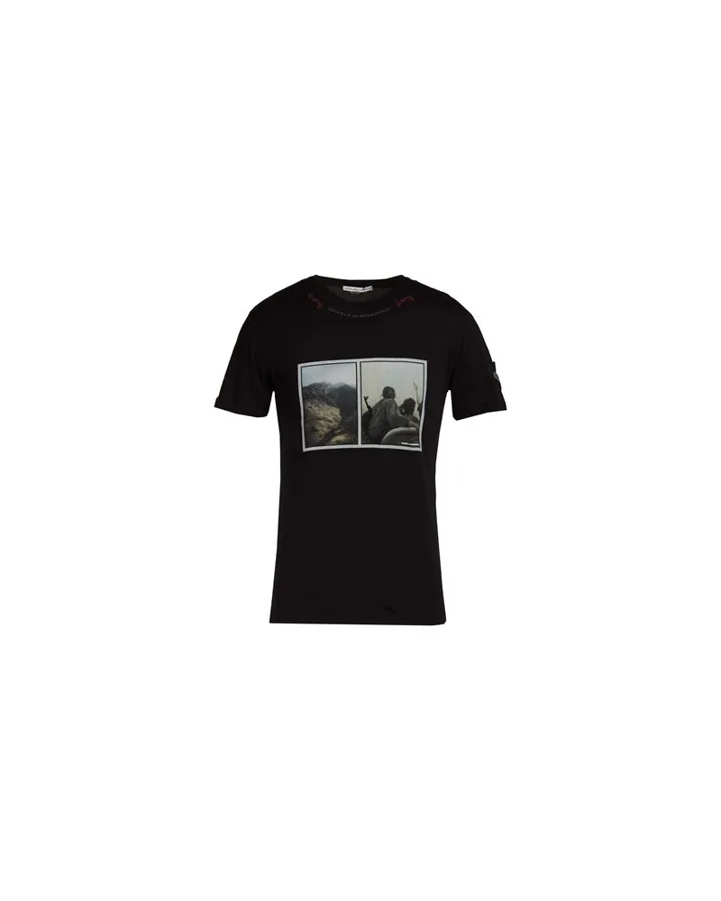 Daniele Alessandrini TOPS - T-shirtsauf YOOX.COM Schwarz