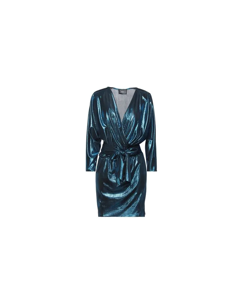 DORIS S KLEIDER - Mini-Kleiderauf YOOX.COM Blau