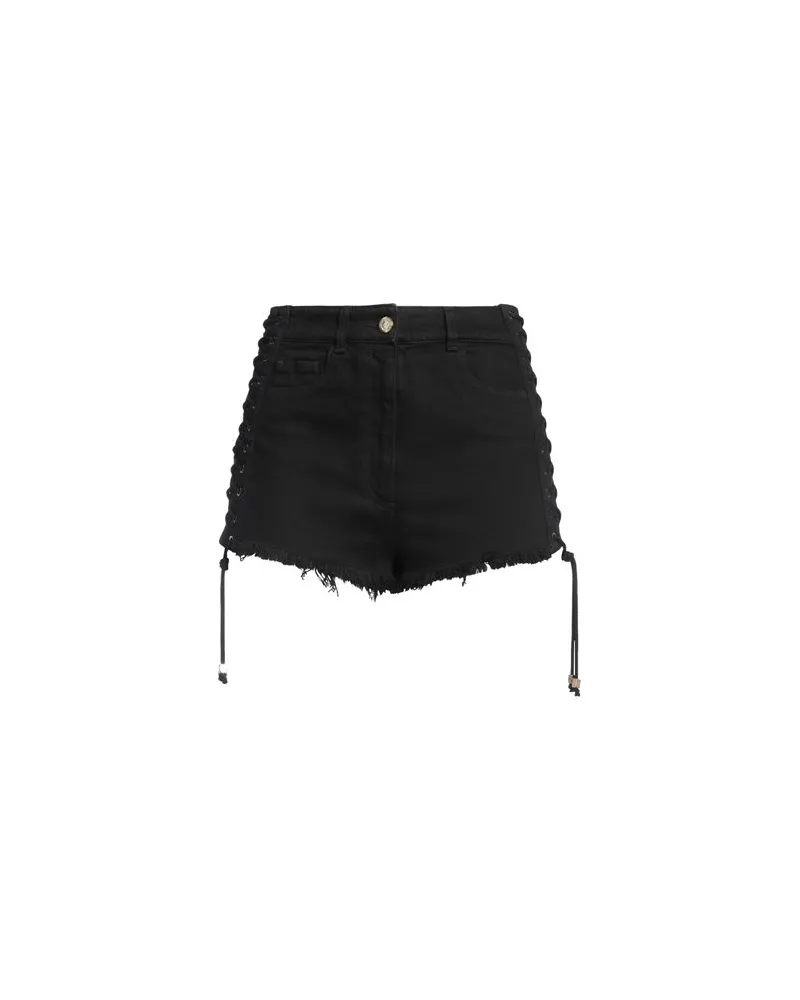 Elisabetta Franchi HOSEN & RÖCKE - Jeansshortsauf YOOX.COM Schwarz