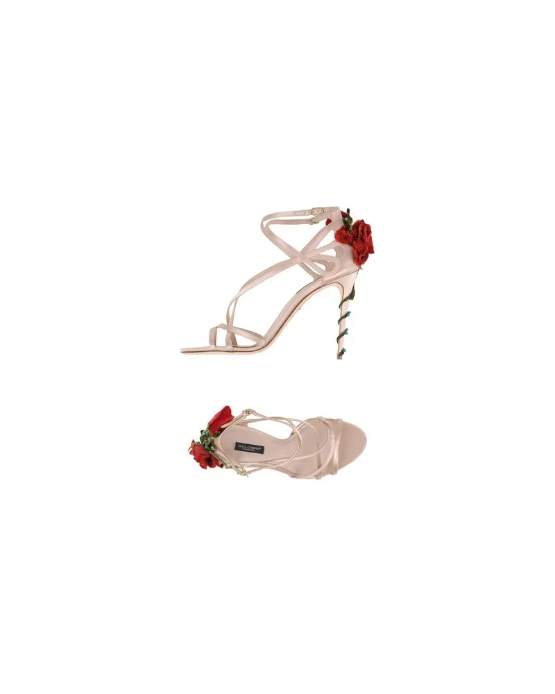 Dolce & Gabbana SCHUHE - Sandalenauf YOOX.COM Hellrosa