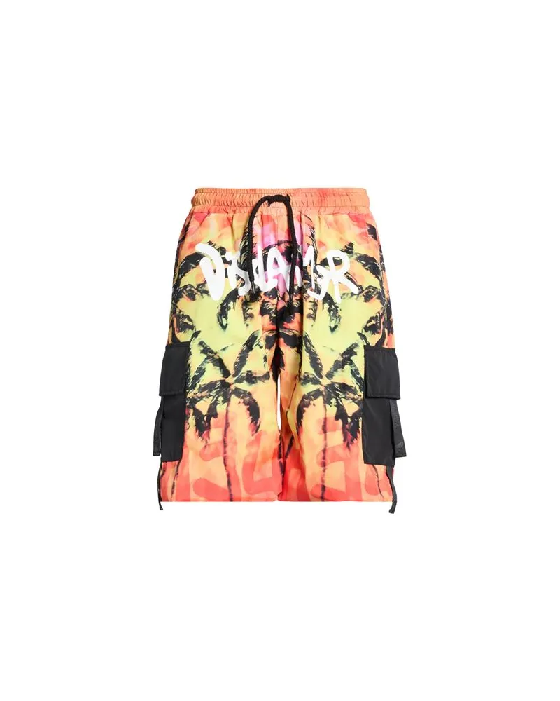 DISCLAIMER HOSEN & RÖCKE - Shorts & Bermudashortsauf YOOX.COM Orange