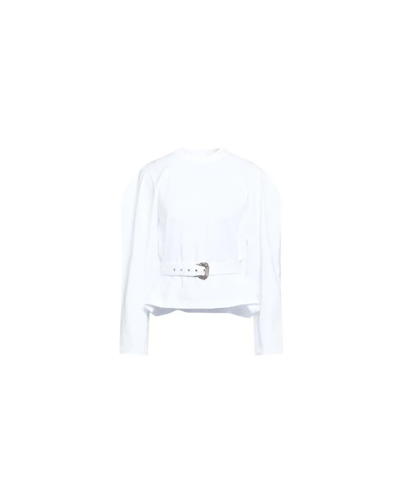 Versace Jeans TOPS - T-shirtsauf YOOX.COM Weiß