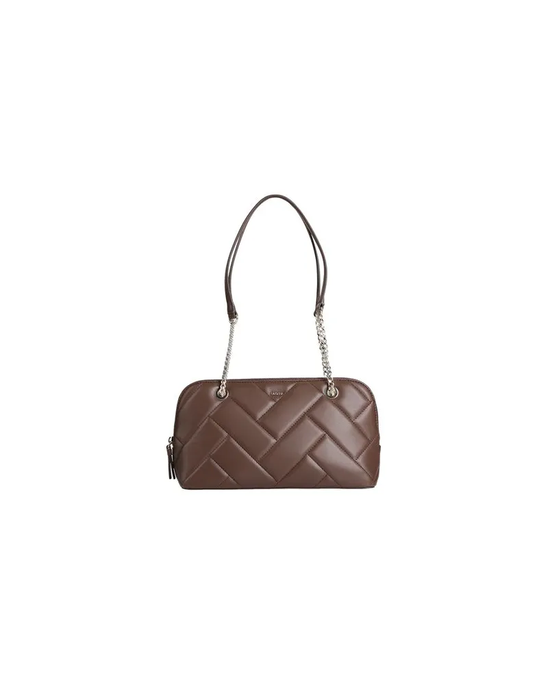 DKNY TASCHEN - Schultertaschenauf YOOX.COM Schokobraun