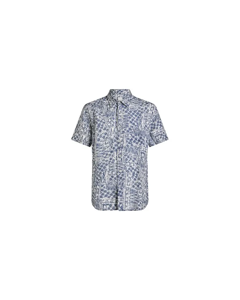 120% Lino TOPS - Hemdenauf YOOX.COM Marineblau