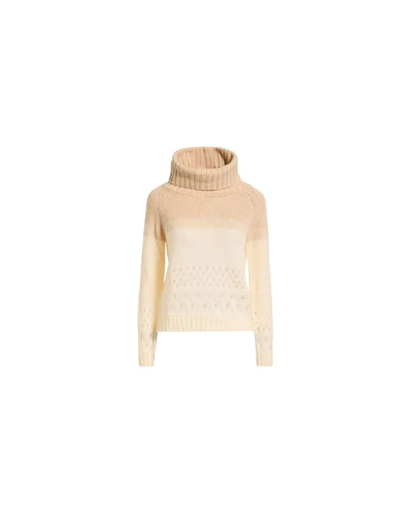 Caractère STRICKWAREN - Rollkragenpulloverauf YOOX.COM Beige