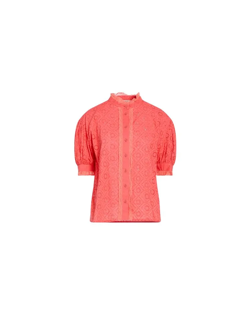 Twin-Set TOPS - Hemdenauf YOOX.COM Koralle