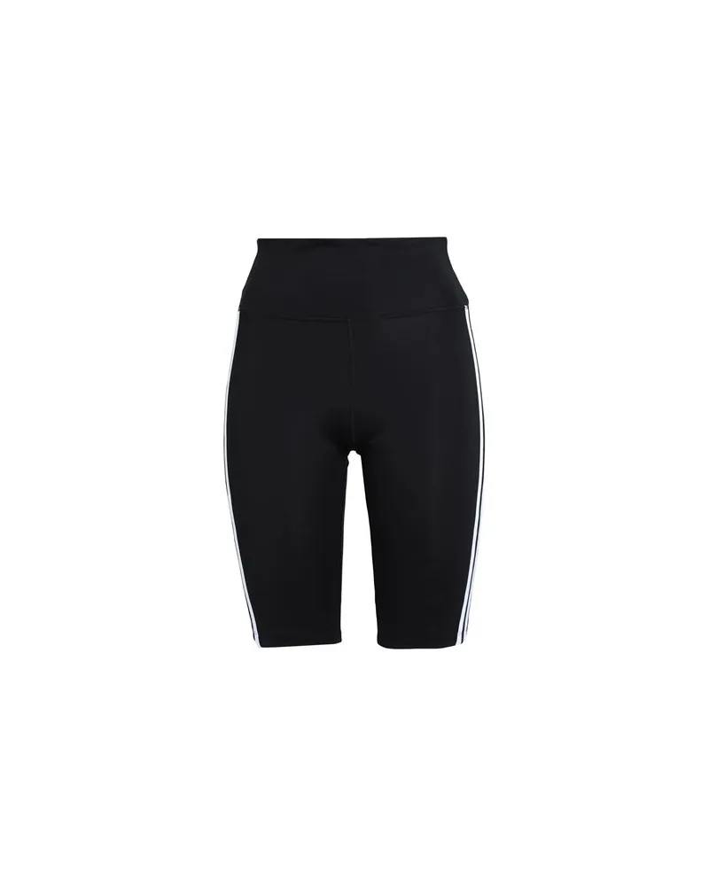 adidas ADICOLOR CLASSICS HIGH WAISTED SHORT LEGGINGS PRIMEBLUE - HOSEN & RÖCKE - Leggingsauf YOOX.COM Schwarz