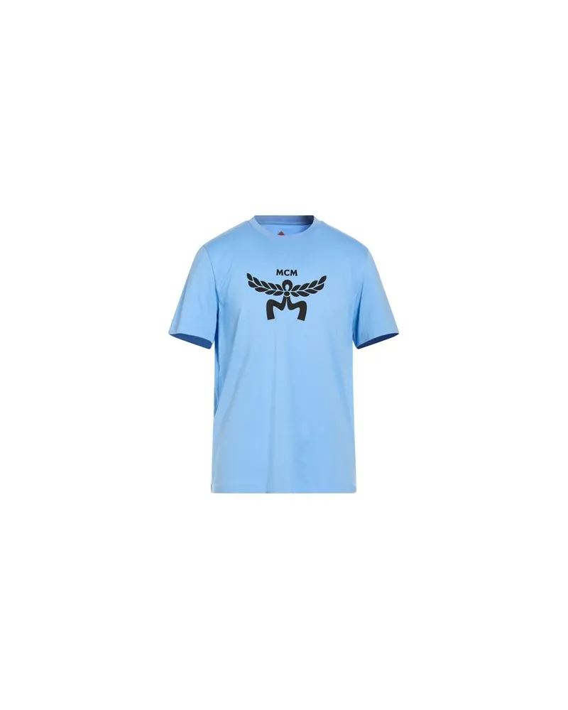 MCM TOPS - T-shirtsauf YOOX.COM Hellblau