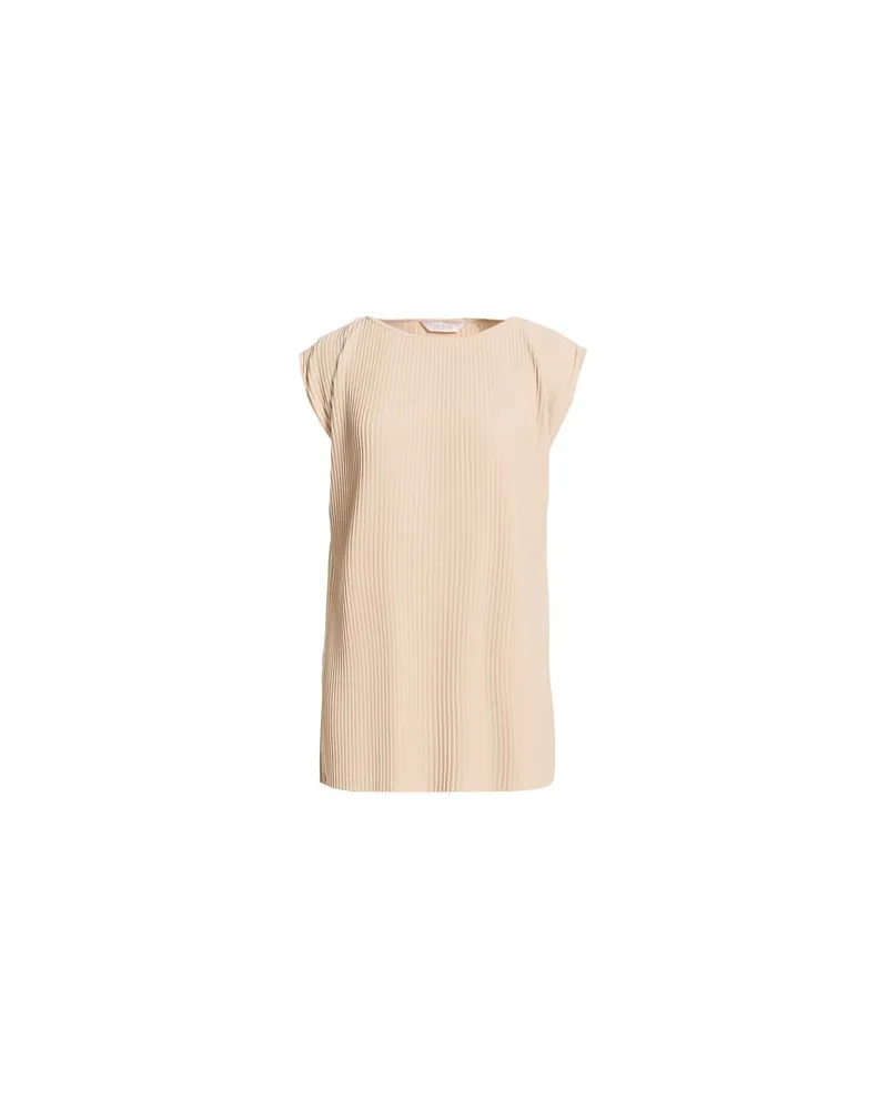 Max Mara LEISURE - TOPS - Topsauf YOOX.COM Beige