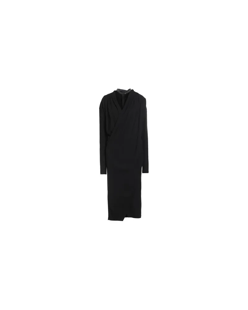 Brunello Cucinelli KLEIDER - Midi-Kleiderauf YOOX.COM Schwarz