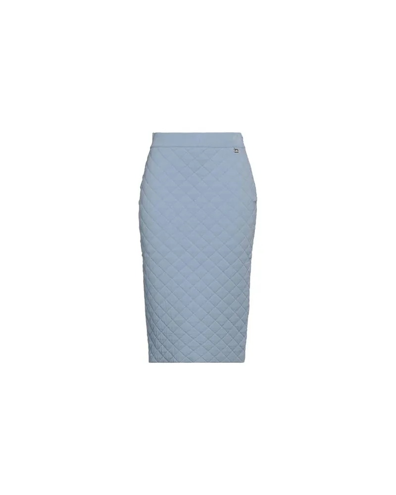Elisabetta Franchi HOSEN & RÖCKE - Midi-Röckeauf YOOX.COM Himmelblau