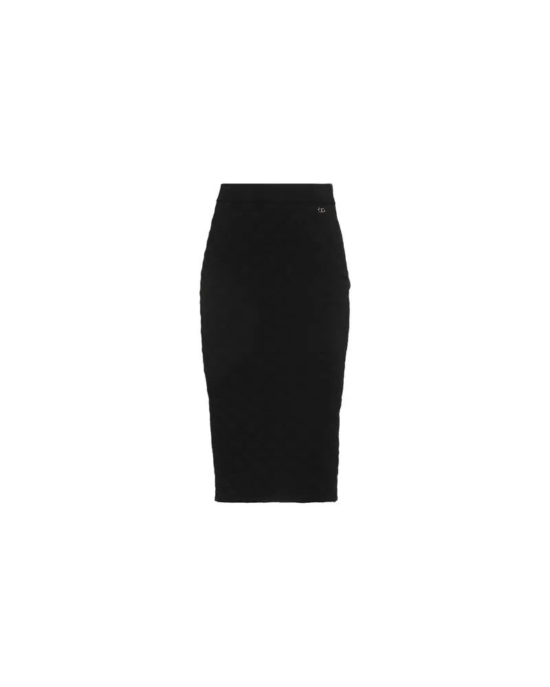 Elisabetta Franchi HOSEN & RÖCKE - Midi-Röckeauf YOOX.COM Schwarz