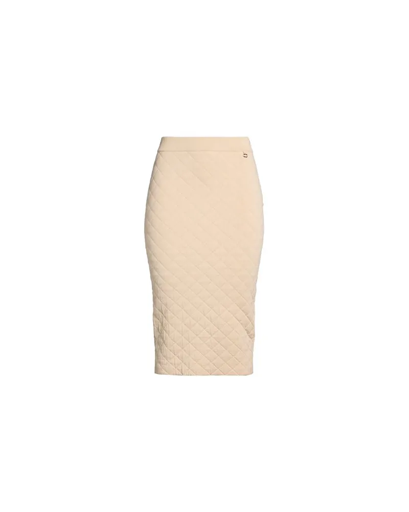 Elisabetta Franchi HOSEN & RÖCKE - Midi-Röckeauf YOOX.COM Beige