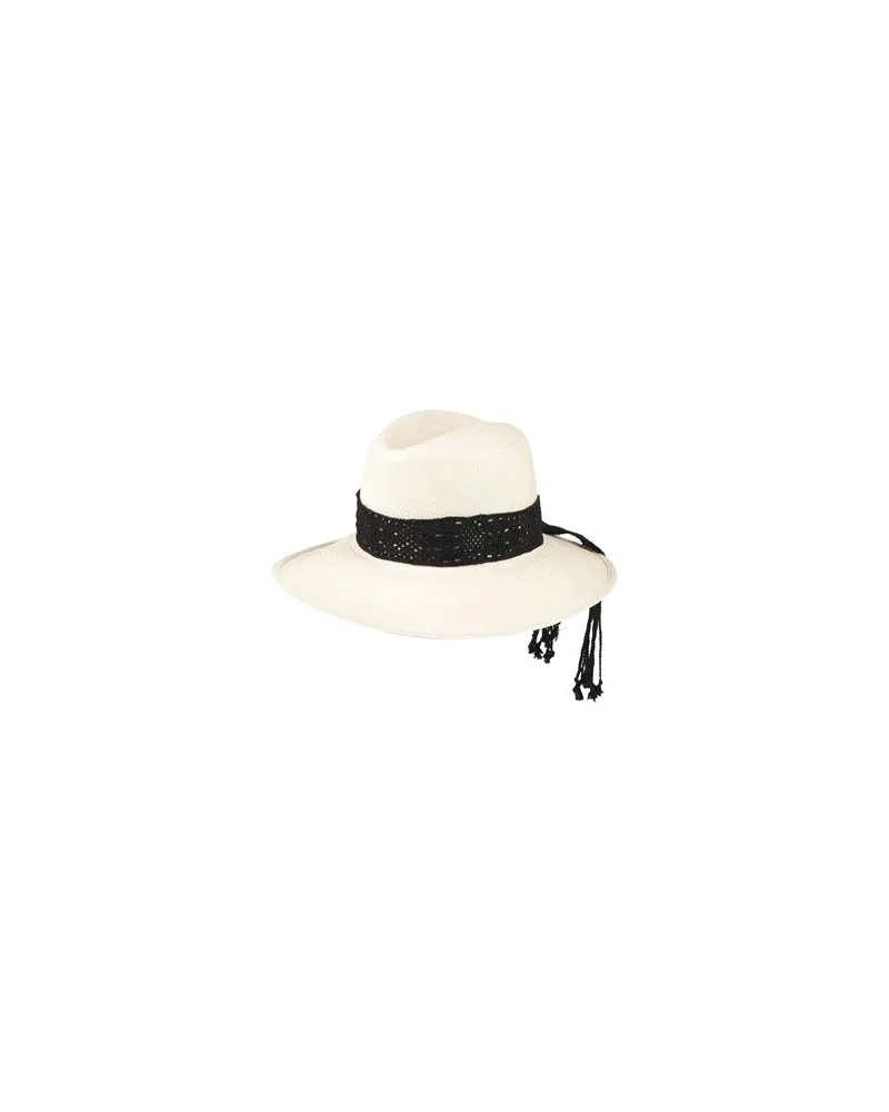 Borsalino ACCESSOIRES - Mützen & Hüteauf YOOX.COM Cremeweiß