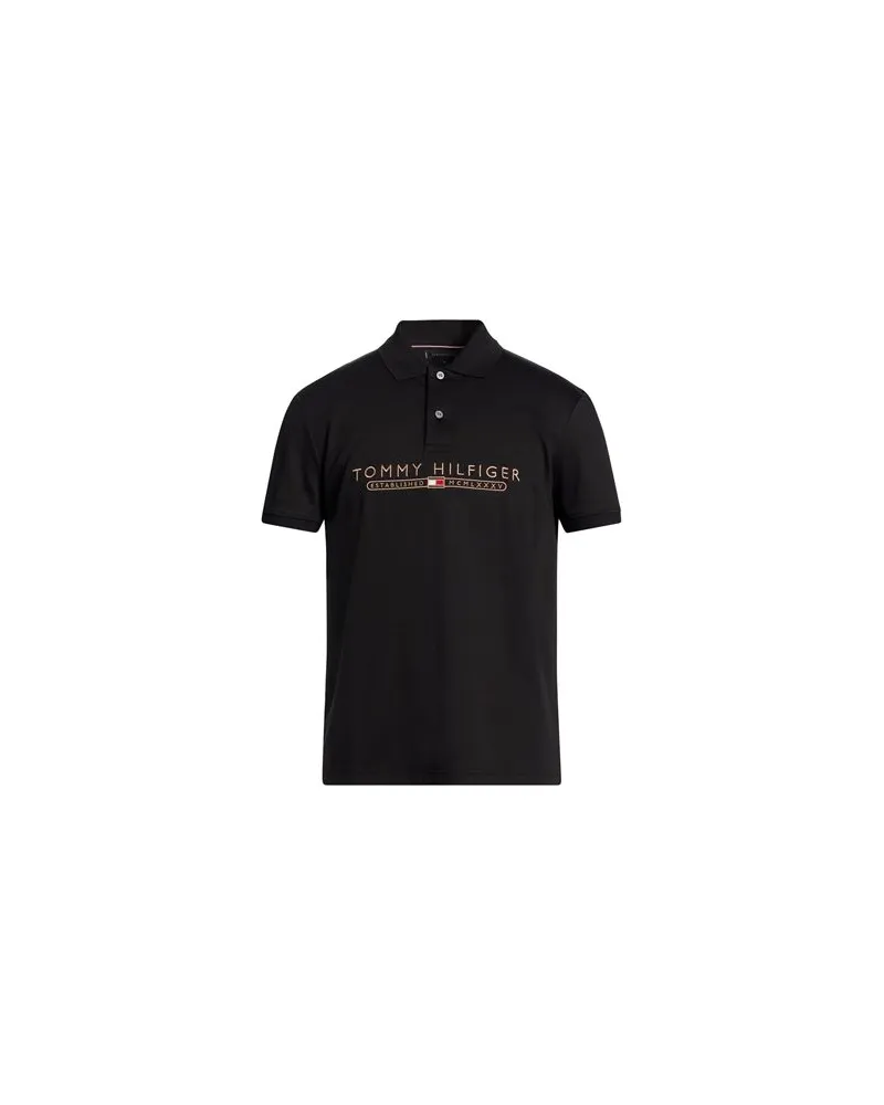 Tommy Hilfiger TOPS - Poloshirtsauf YOOX.COM Schwarz