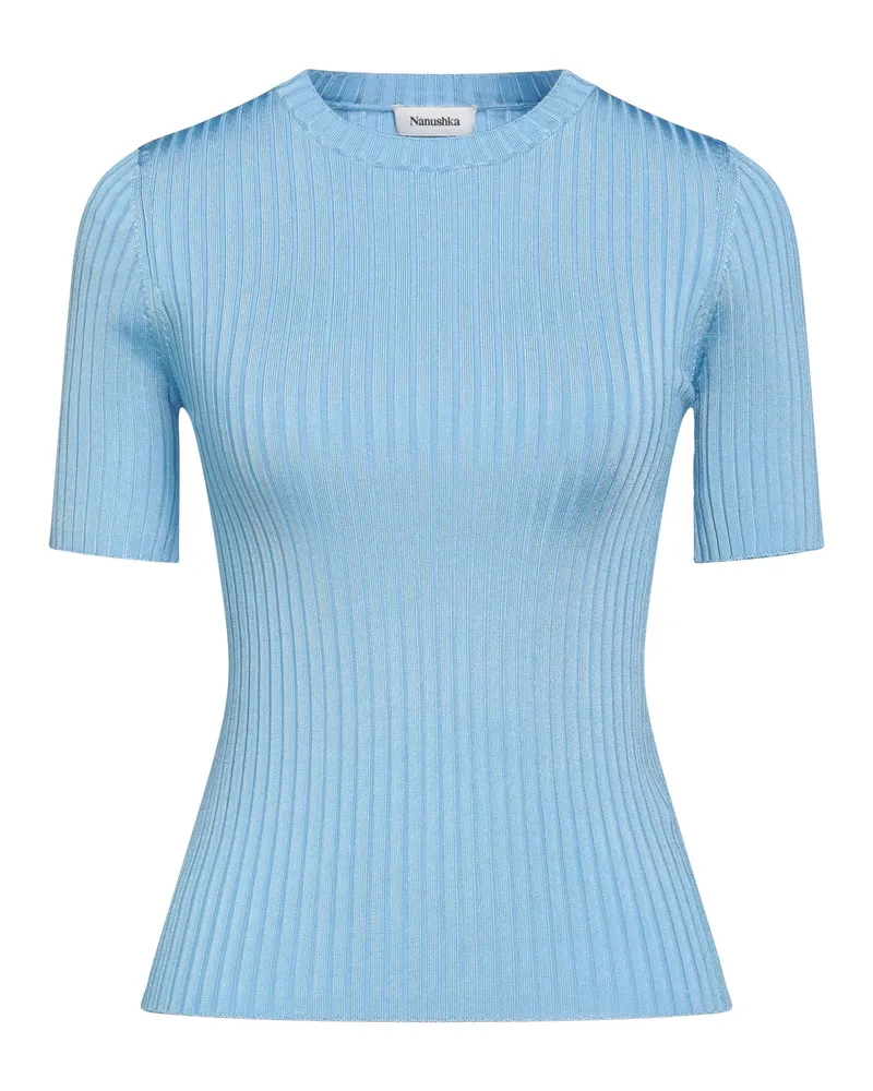 Nanushka Pullover Hellblau