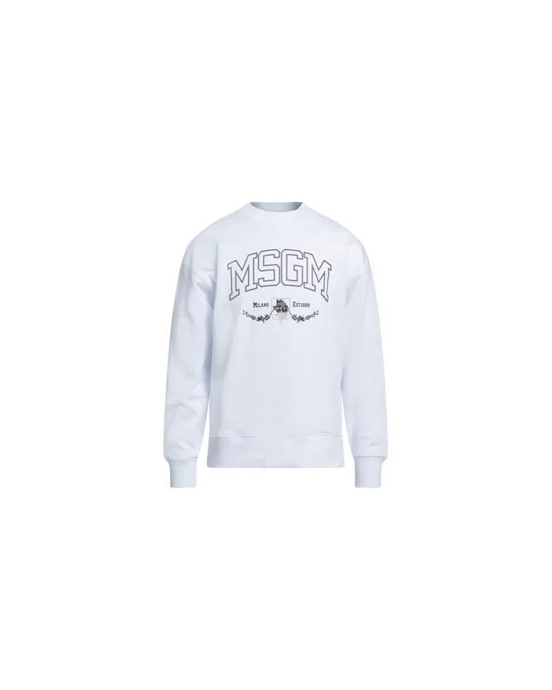 MSGM TOPS - Sweatshirtsauf YOOX.COM Weiß