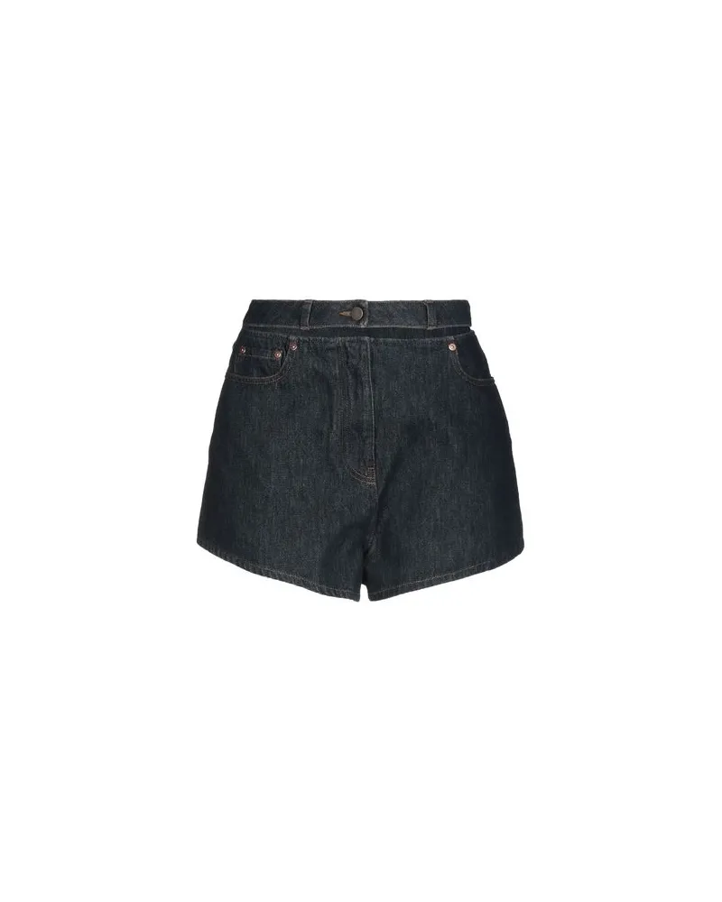 Valentino Garavani HOSEN & RÖCKE - Jeansshortsauf YOOX.COM Blau