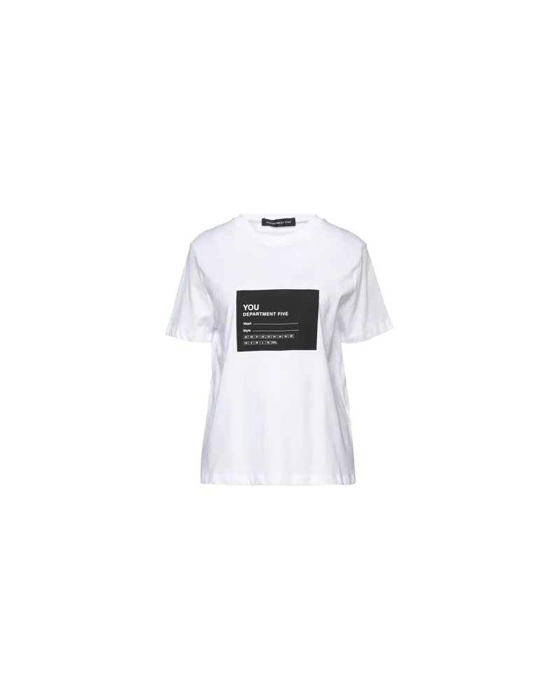 Department 5 TOPS - T-shirtsauf YOOX.COM Weiß