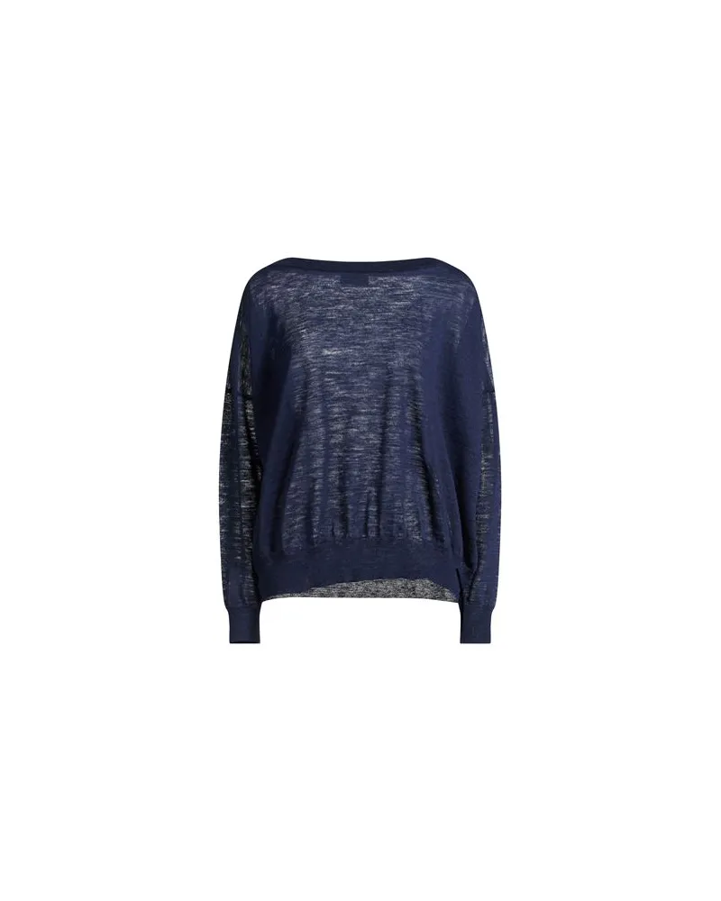 Roberto Collina STRICKWAREN - Pulloverauf YOOX.COM Blau