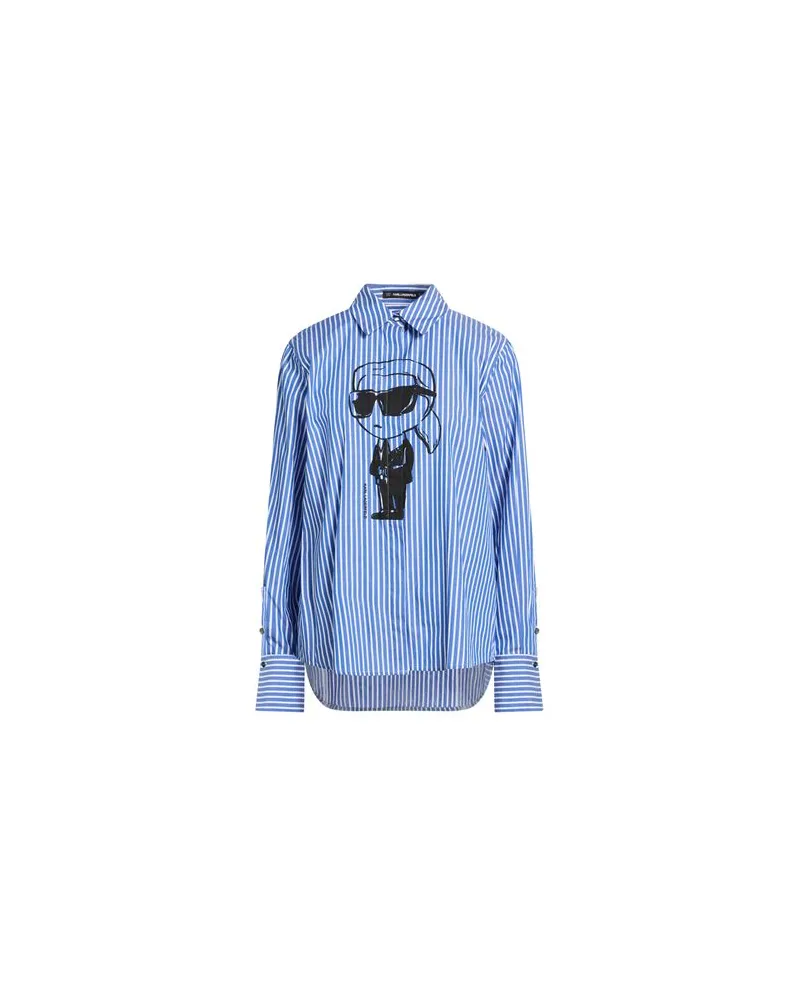 Karl Lagerfeld TOPS - Hemdenauf YOOX.COM Blau