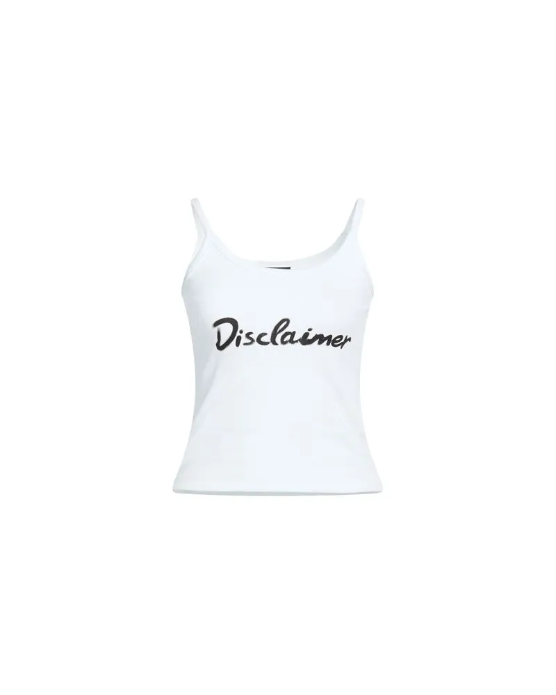 DISCLAIMER TOPS - Tank Topsauf YOOX.COM Weiß