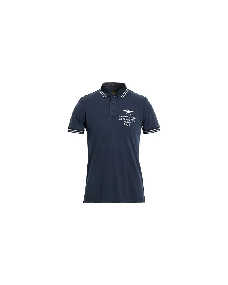 Aeronautica Militare TOPS - Poloshirtsauf YOOX.COM Nachtblau