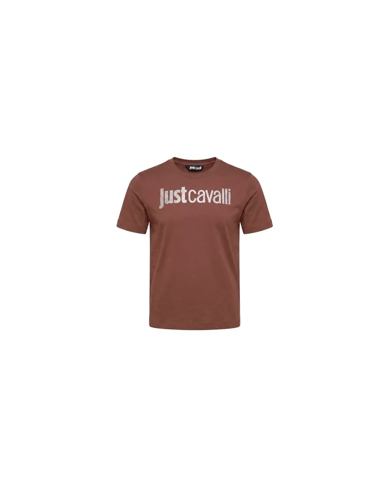 Just Cavalli TOPS - T-shirtsauf YOOX.COM Braun