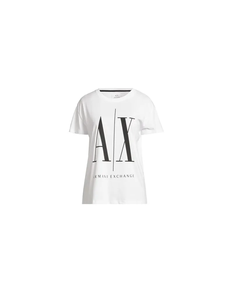 Armani Exchange ICON PERIOD - TOPS - T-shirtsauf YOOX.COM Weiß